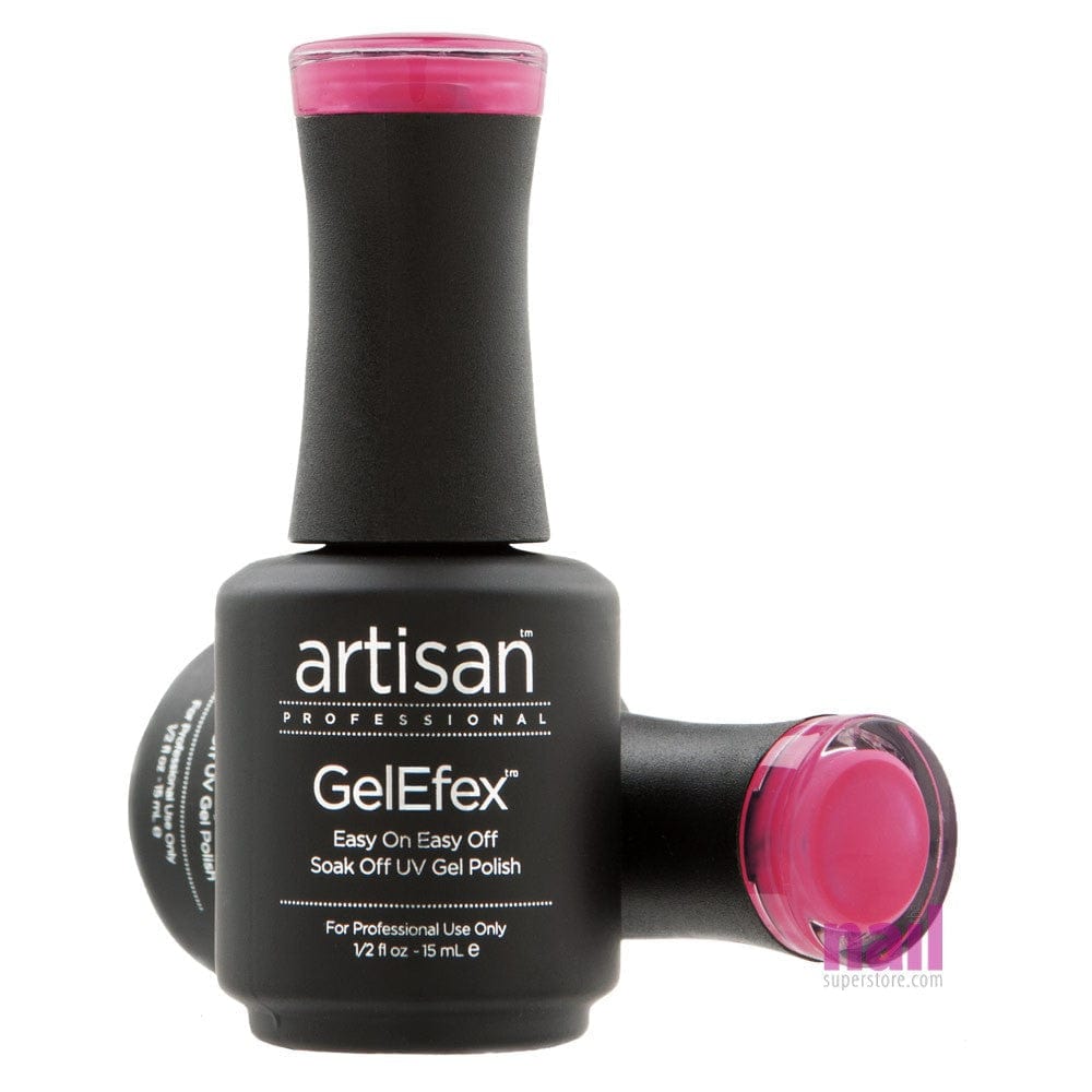 Artisan GelEfex Gel Nail Polish | Advanced Formula – Parisian Red - 0.5 oz 128520 - The Nail Superstore