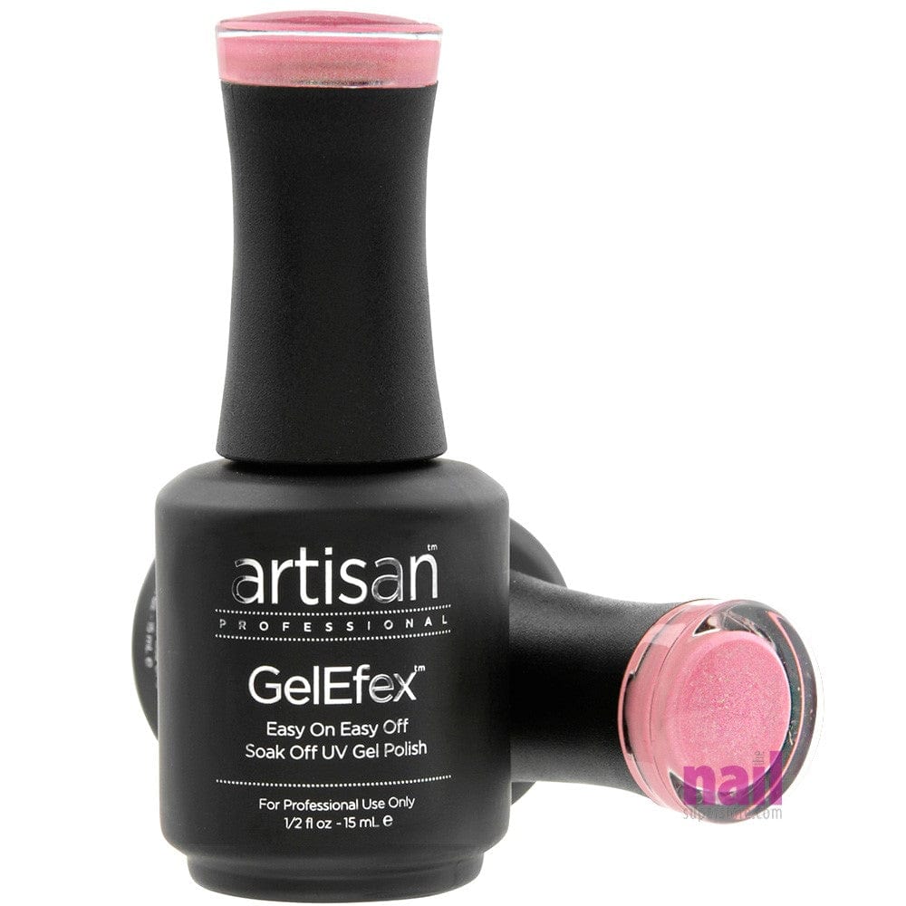Artisan GelEfex Gel Nail Polish | Advanced Formula – Pink Frosting - 0.5 oz 128544 - The Nail Superstore