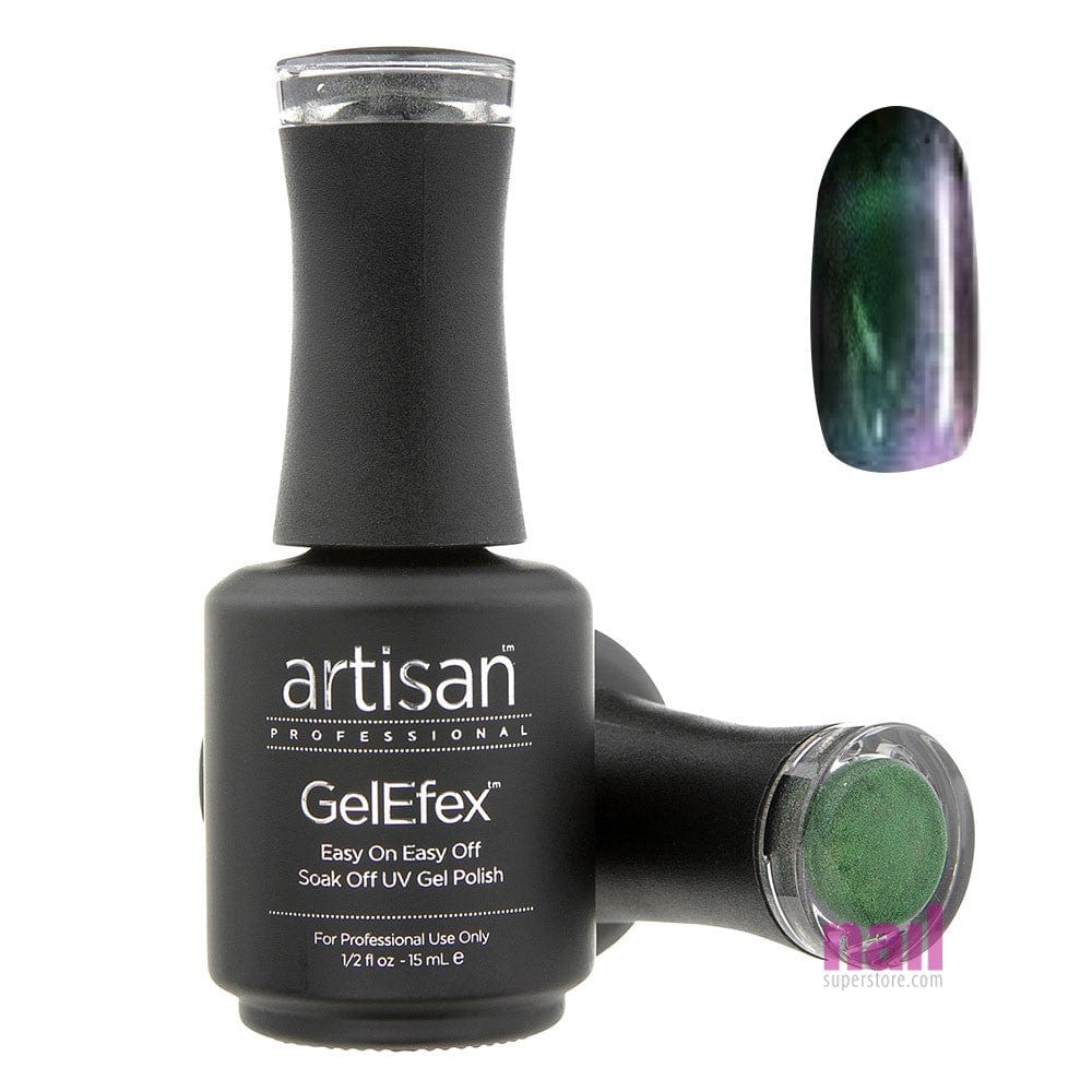 Artisan GelEfex Magnetic Cat Eye Gel Nail Polish | Barrier Reef - 0.5 oz 128577 - The Nail Superstore