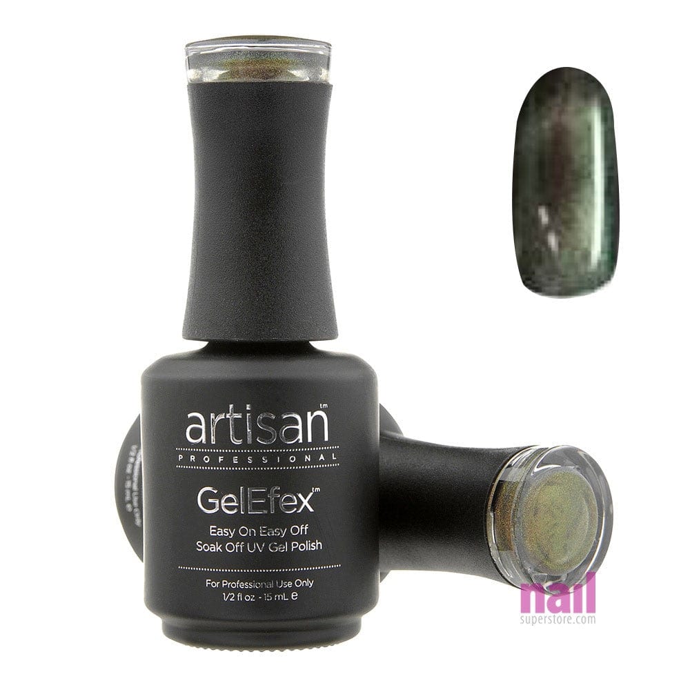 Artisan GelEfex Magnetic Cat Eye Gel Nail Polish | Northern Lights - 0.5 oz 128578 - The Nail Superstore