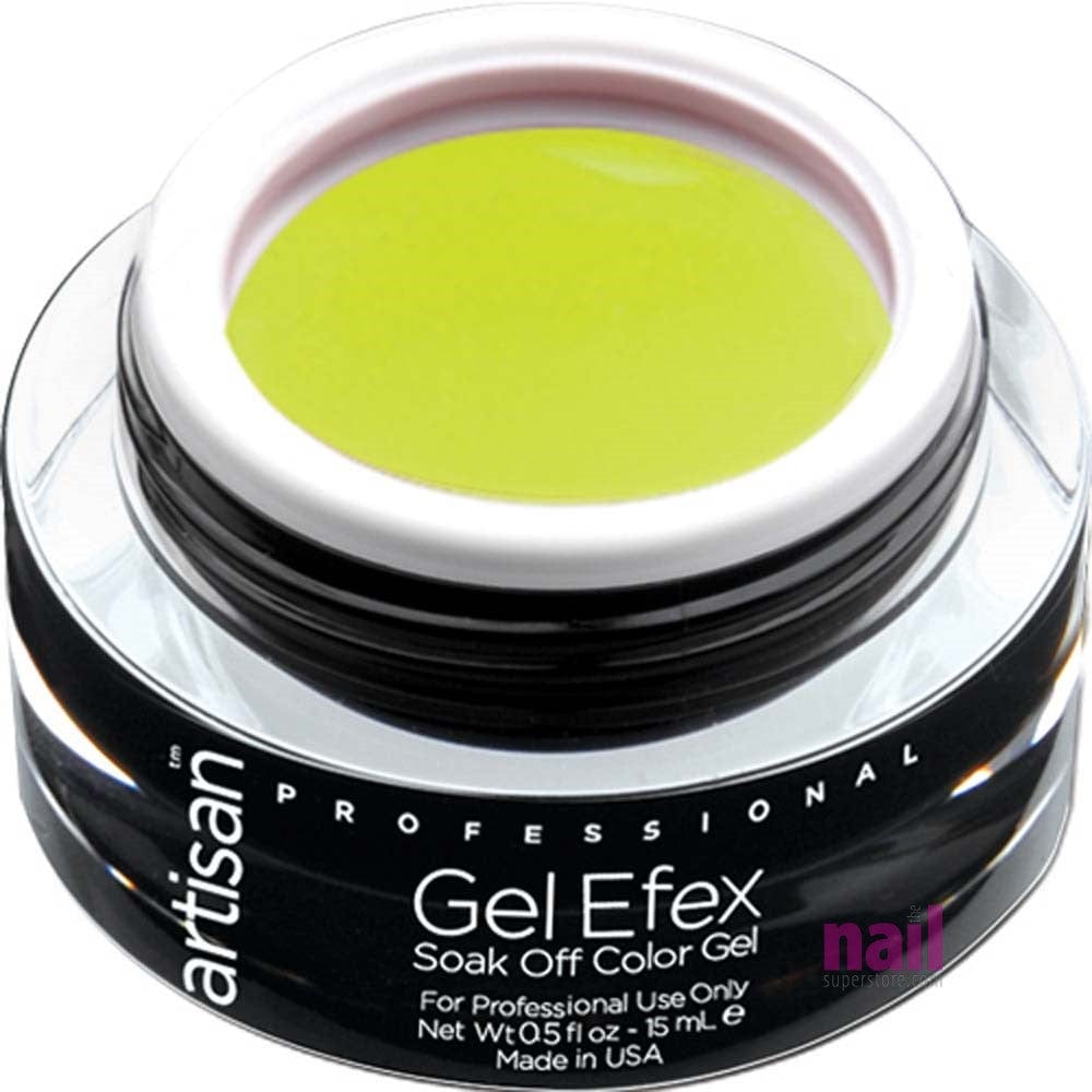 Artisan Soak Off Gel Nail Polish | Hot Yellow - 0.5 oz 129111 - The Nail Superstore