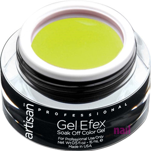 Artisan Soak Off Gel Nail Polish | Hot Yellow - 0.5 oz 129111 - The Nail Superstore