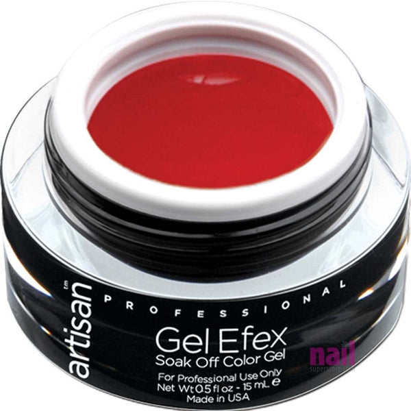 Artisan Soak Off Gel Nail Polish | True Red - 0.5 oz 129120 - The Nail Superstore