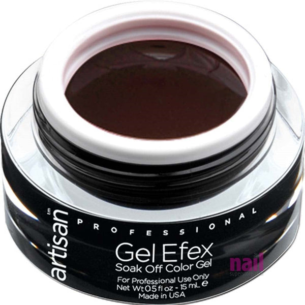 Artisan Soak Off Gel Nail Polish | Garnet Red - 0.5 oz 129129 - The Nail Superstore