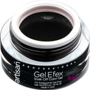 Artisan Soak Off Gel Nail Polish | Black - 0.5 oz 129134 - The Nail Superstore