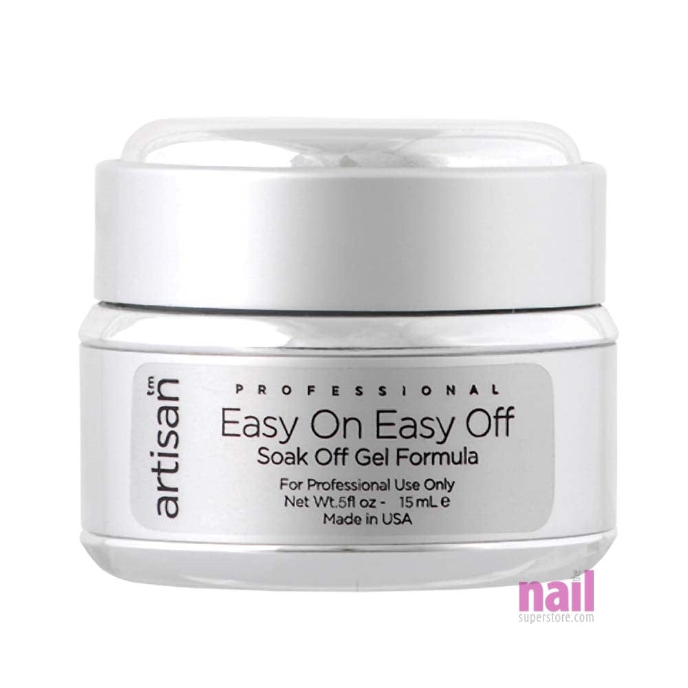 Artisan Soak Off Gel Nail Polish | Crystal Clear - Superior Clarity - 0.5 oz 129159 - The Nail Superstore