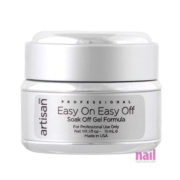 Artisan Soak Off Gel Nail Polish | Crystal Clear - Superior Clarity - 0.5 oz 129159 - The Nail Superstore