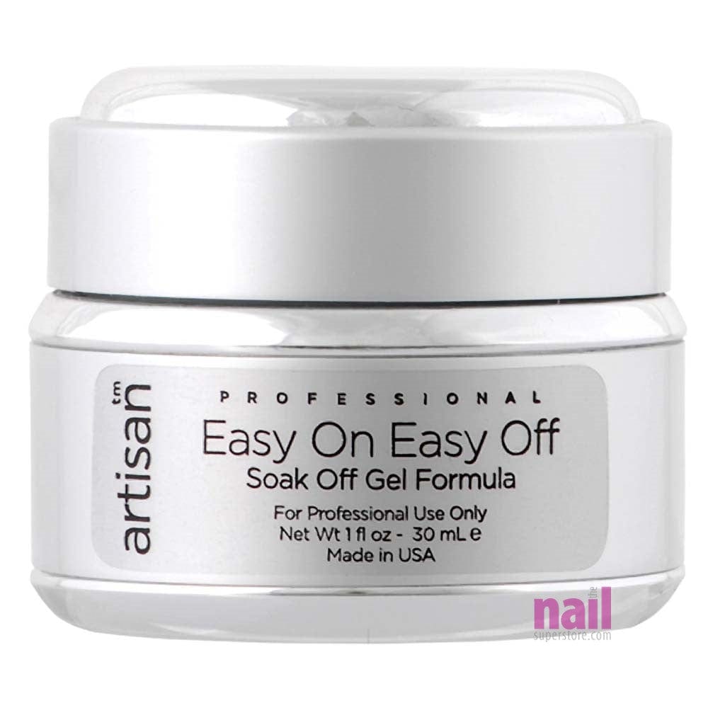 Artisan Soak Off Gel Nail Polish | Crystal Clear - Easy On - Easy Off - 1 oz 129160 - The Nail Superstore
