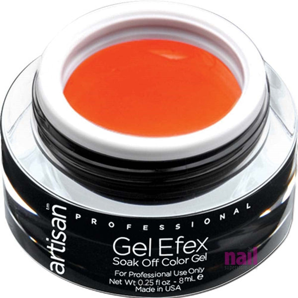 Artisan Soak Off Gel Nail Polish | Hot Orange - 0.25 oz 129170 - The Nail Superstore