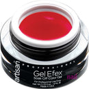Artisan Soak Off Gel Nail Polish | Hot Pink - 0.25 oz. professional soak-off gel color for salon nail techs, fast cure, 2-week shine