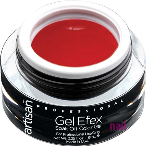Artisan Soak Off Gel Nail Polish | True Red - 0.25 oz 129183 - The Nail Superstore