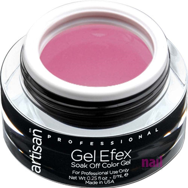 Artisan Soak Off Gel Nail Polish | Pink Shimmer - 0.25 oz 129196 - The Nail Superstore