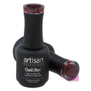 Artisan GelEfex Gel Nail Polish | Advanced Formula - Red Reindeer Glitz - 0.5 oz 129404 - The Nail Superstore