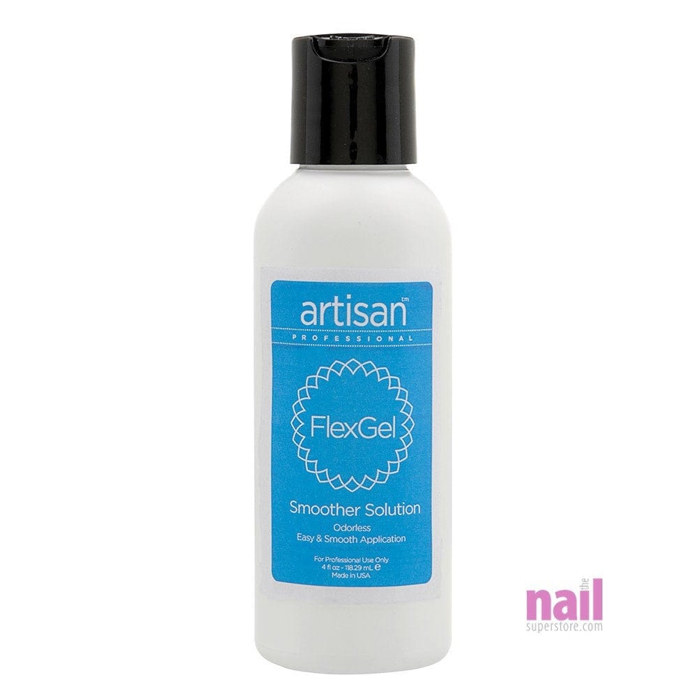 Artisan FlexGel Smoother Solution | For Fast, Easy & Smooth Sculpting Application - 4 fl oz 129512 - The Nail Superstore