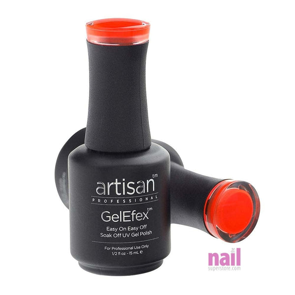 Artisan GelEfex Gel Nail Polish | Advanced Formula - Zesty Orange - 0.5 oz 129807 - The Nail Superstore
