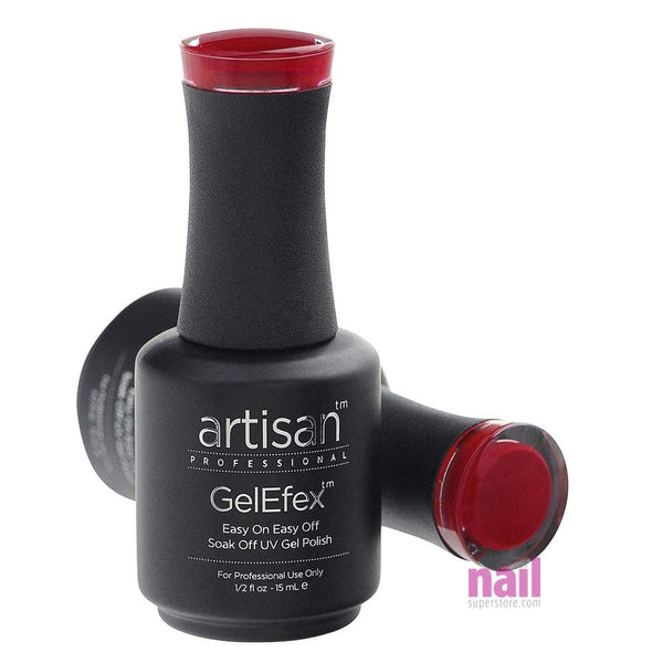 Artisan GelEfex Gel Nail Polish | Advanced Formula - Royal Ruby - 0.5 oz 129830 - The Nail Superstore