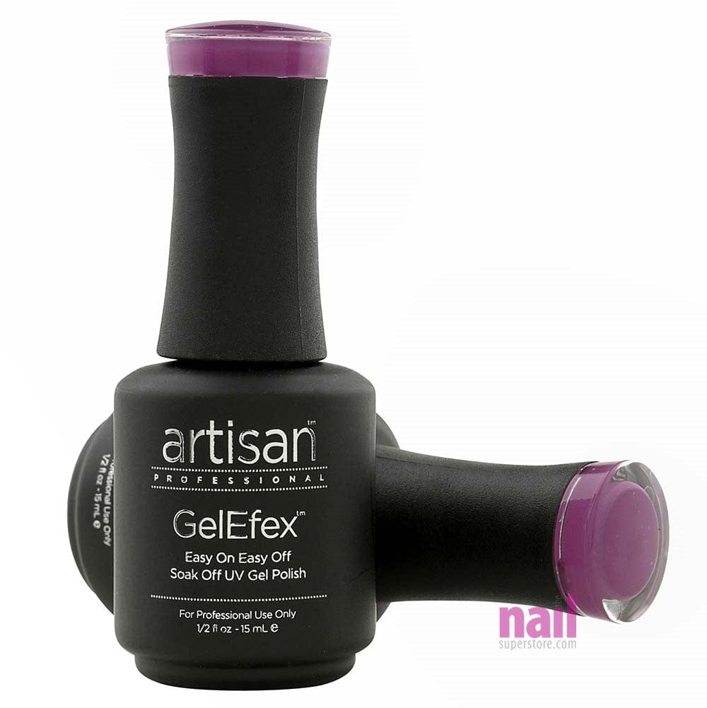 Artisan GelEfex Gel Nail Polish | Advanced Formula - Purple Paisley - 0.5 oz 129887 - The Nail Superstore
