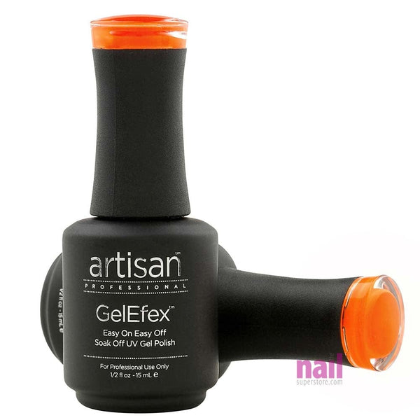 Artisan GelEfex Gel Nail Polish | Advanced Formula - Free Spirited Orange - 0.5 oz 129898 - The Nail Superstore