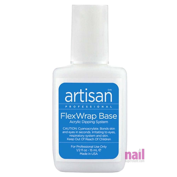 Artisan FlexWrap Base Resin | Acrylic Dipping System Bonder - 0.5 oz 139002 - The Nail Superstore