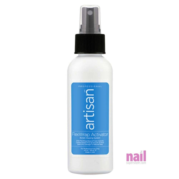 Artisan FlexWrap Glaze Activator | Instantly Dry Resin Activator - 4 oz 139007 - The Nail Superstore