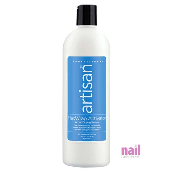 Artisan FlexWrap Glaze Activator | Dries Nail Resin Instantly - 16 oz 139008 - The Nail Superstore