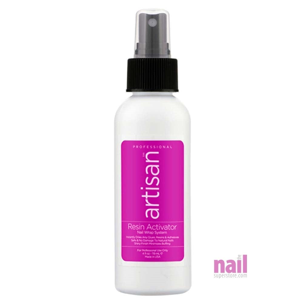 Artisan Nail Wrap Resin Activator | Cures & Dries Resin Instantly - 4 oz 139009 - The Nail Superstore