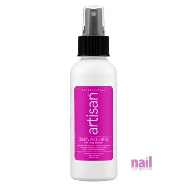 Artisan Nail Wrap Resin Activator | Cures & Dries Resin Instantly - 4 oz 139009 - The Nail Superstore