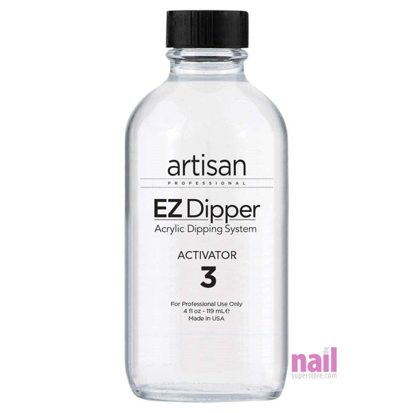 Artisan EZ Dipper Nail Activator – Step #3 | Refill Size - 4 oz 139023 - The Nail Superstore