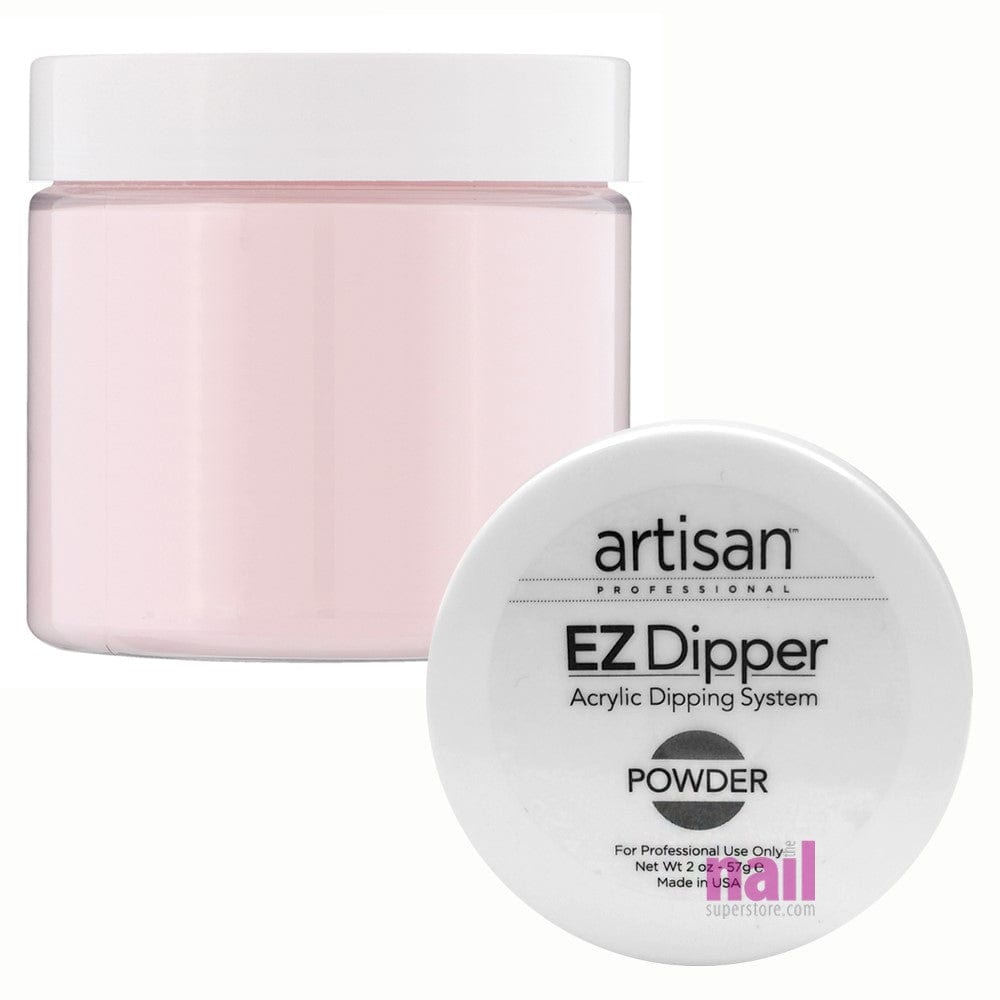 Artisan EZ Dipper Acrylic Nail Dipping Powder | Soft Pink - 2 oz 139028 - The Nail Superstore