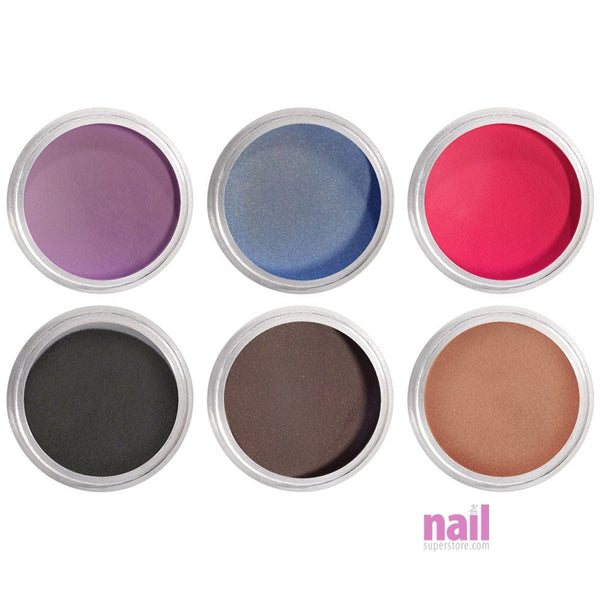 Artisan EZ Dipper Colored Acrylic Nail Dipping Powder 6 pcs | Infinite Color Collection - 6 x 0.5 oz 139205 - The Nail Superstore