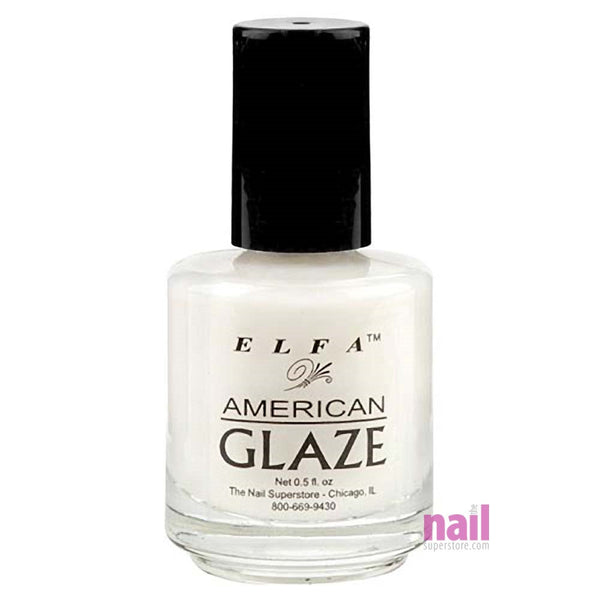 Elfa American Manicure Glaze | White - 0.5 oz