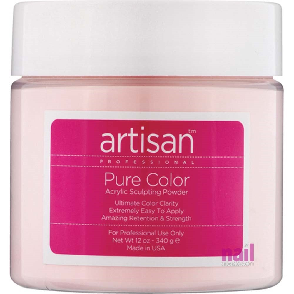 Artisan Acrylic Nail Powder | Opaque Pink - Easy To Control - 12 oz