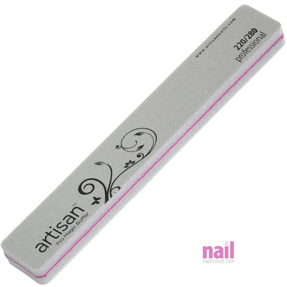 Artisan Sponge Buffing File | Smooth & Removes Scratches on Acrylic Nails - Each