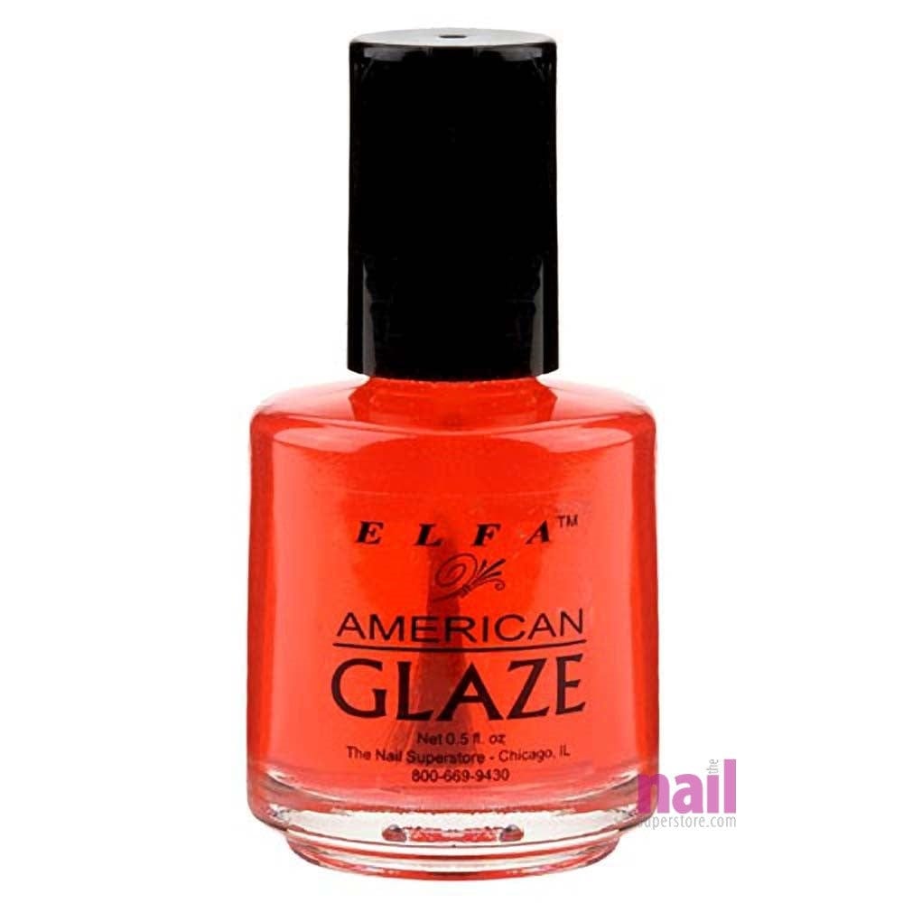 Elfa American Manicure Glaze | Red - 0.5 oz 210607 - The Nail Superstore