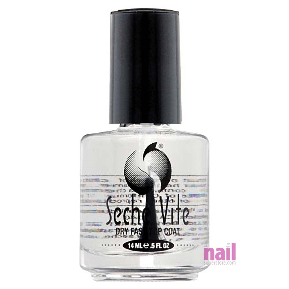 Seche Vite Top Coat | Fast Drying Top Coat - 0.5 oz 220006 - The Nail Superstore