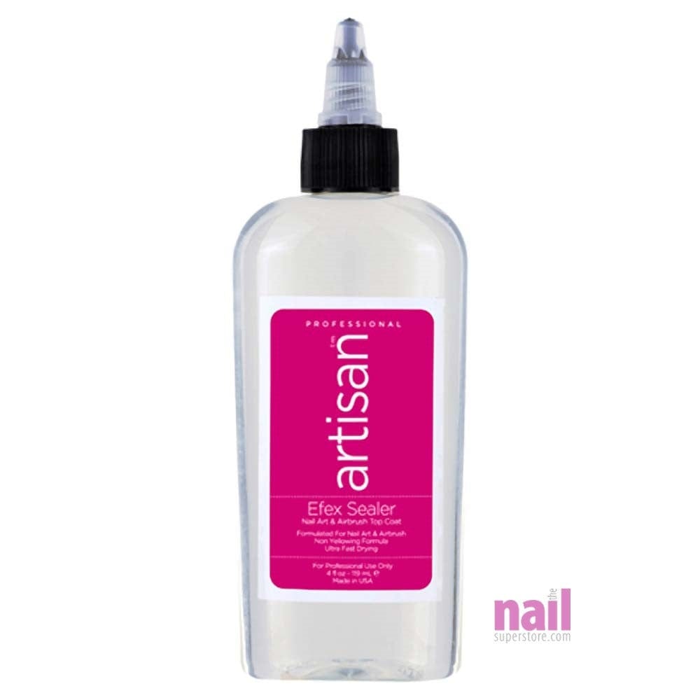 Artisan Efex Sealer Nail Art & Airbrush Top Coat | Mirror-Like Shine - 4 oz 229011 - The Nail Superstore