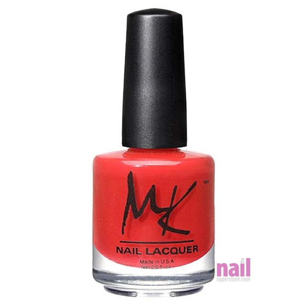 MK Nail Polish | Star Red - 0.5 oz 260006 - The Nail Superstore