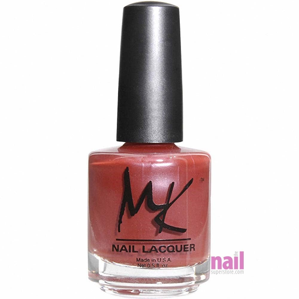 MK Nail Polish | Burgundy Babe - 0.5 oz 260190 - The Nail Superstore