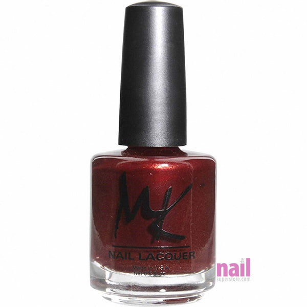 MK Nail Polish | Red Golden Autumn - 0.5 oz 260218 - The Nail Superstore