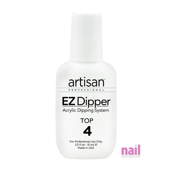 Artisan EZ Dipper Nail Top Resin – Step #4 | Smoother - Stronger - 0.5 oz