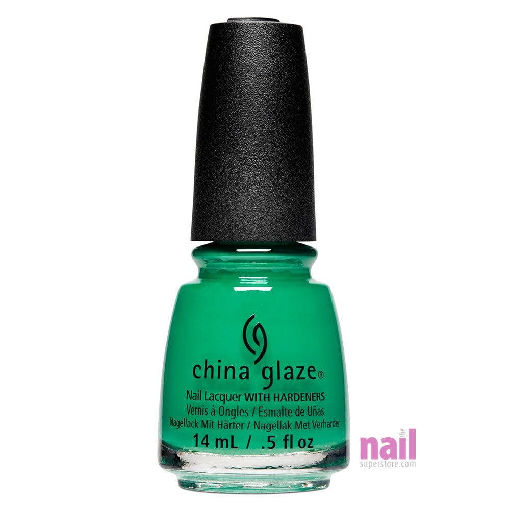 China Glaze Nail Polish | Emerald Bae - 0.5 oz 283017 - The Nail Superstore