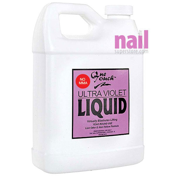 OneTouch Acrylic Nail Liquid | No MMA Formula - No Lifting - 32 oz