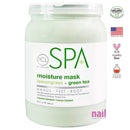 Alt Tag: BCL Spa Pedicure Mask | Lemongrass & Green Tea - 64 oz moisture mask jar for hands feet body, certified organic, cruelty-free, paraben-free