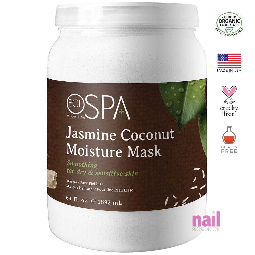 BCL Spa Pedicure Mask | Jasmine & Coconut - 64 oz 320313 - The Nail Superstore