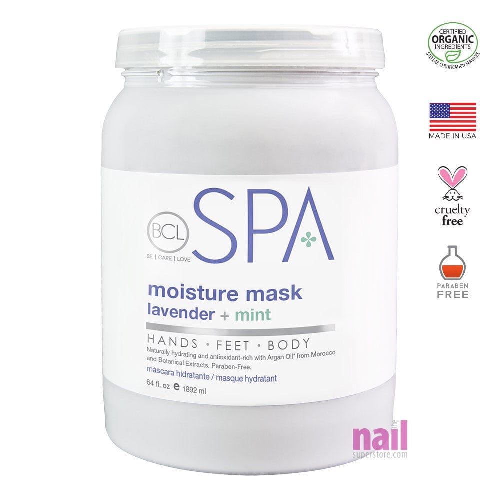 BCL Spa Pedicure Mask | Lavender & Mint - 64 oz 320318 - The Nail Superstore