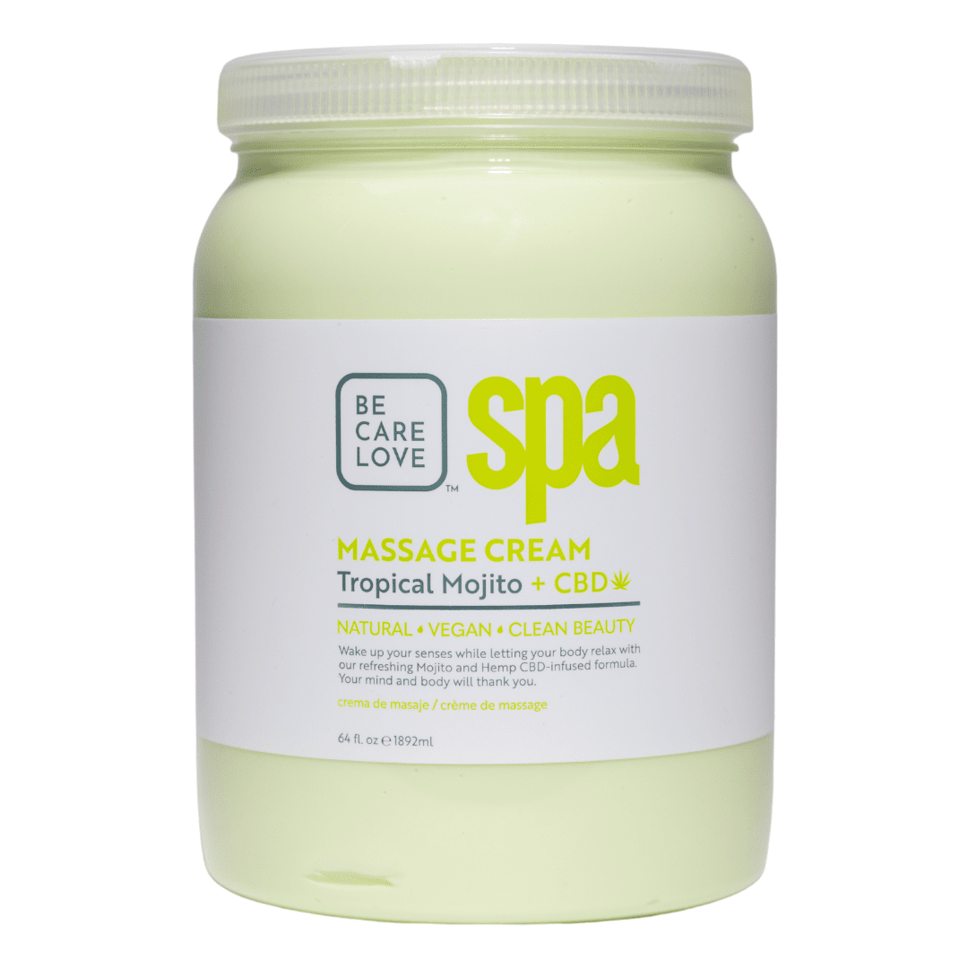 BCL Spa Body & Feet Massage Cream | Tropical Mojito + Mint - 64 oz 320330 - The Nail Superstore