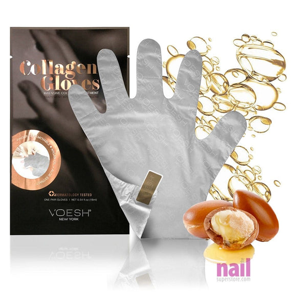 Voesh UV Protective Collagen Gloves | Hydrating Manicure Treatment - Pair 340402 - The Nail Superstore