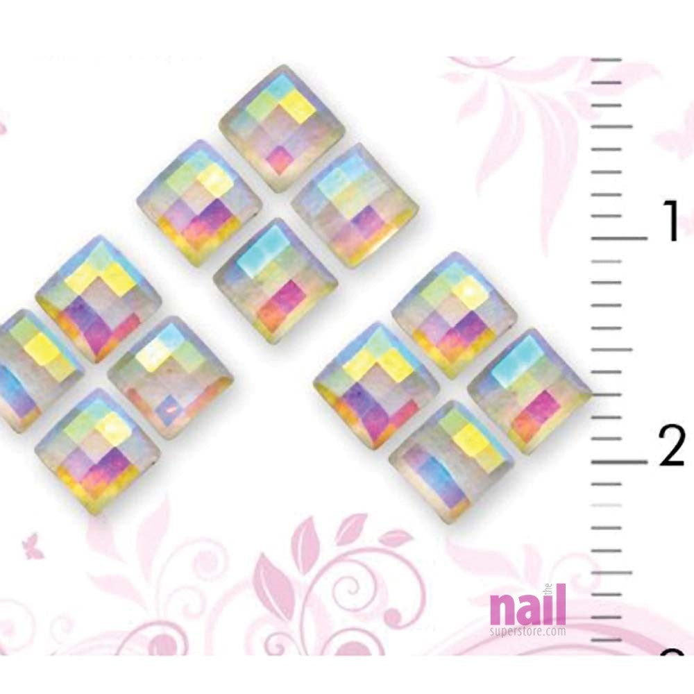 3D Nail Art Designs | AB Crystal Chess Board - Pack of 144 pcs