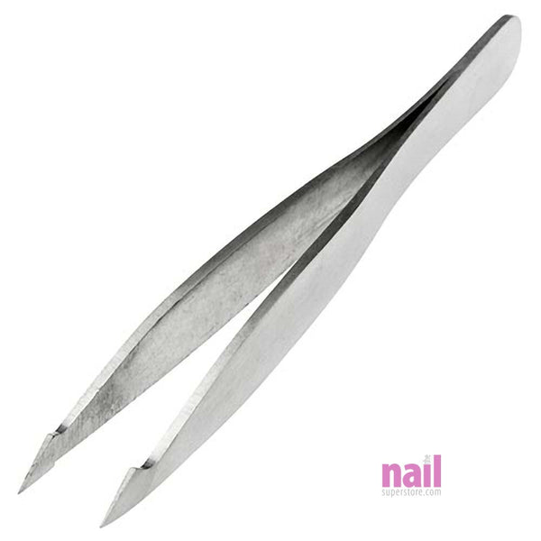 Professional Facial Angled Jaw Tweezers | Long Lasting Durability - Each