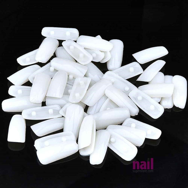 100 Sample Tips for Practice Nail Stand | Great for Nail Art Training / Practicing - Pack of 100 pcs